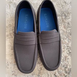 Rothy’s Men’s Driving Loafer, Blue Size 12